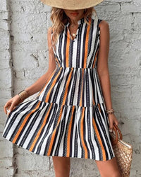 Casual White Bohemian Dress Plus Size