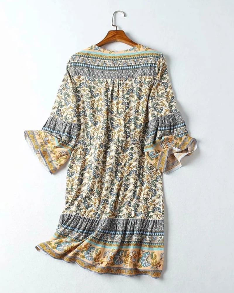 Flowy Ruffle Dress
