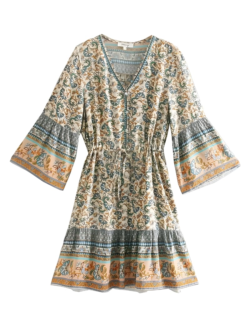 Flowy Ruffle Dress