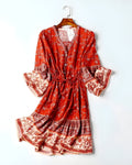 Flowy Ruffle Dress