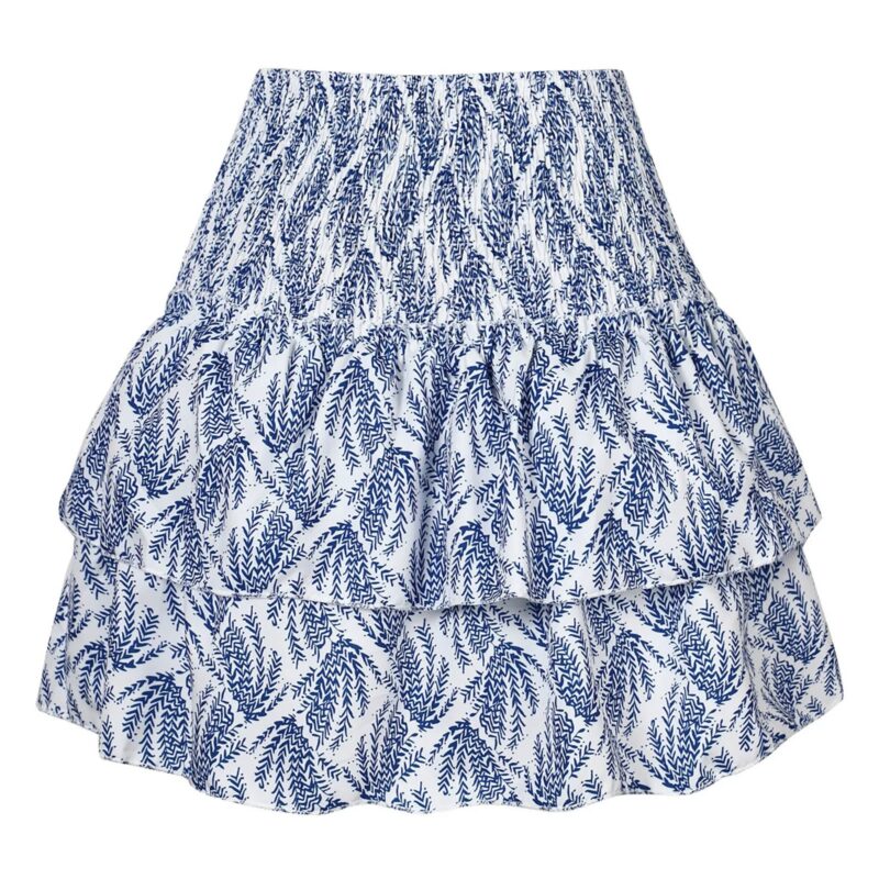 White Boho Peasant Skirt