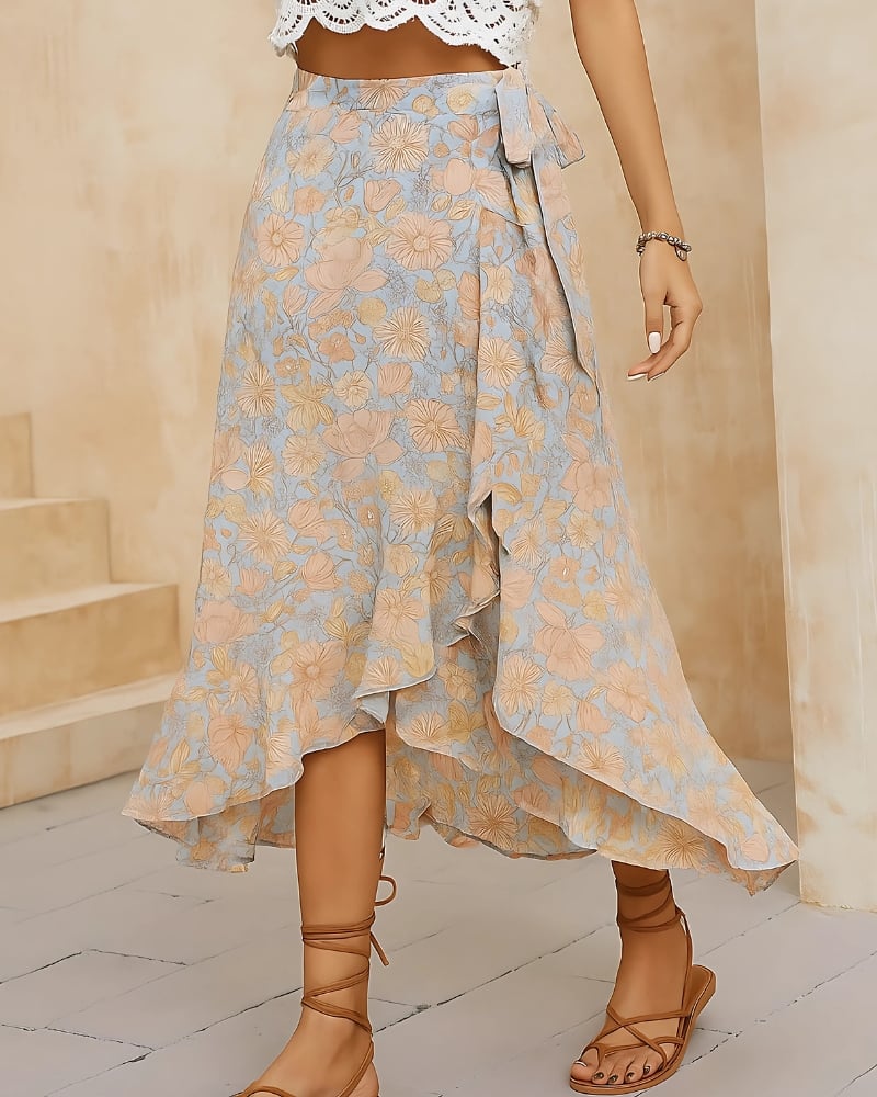 Asymmetrical Boho Skirt