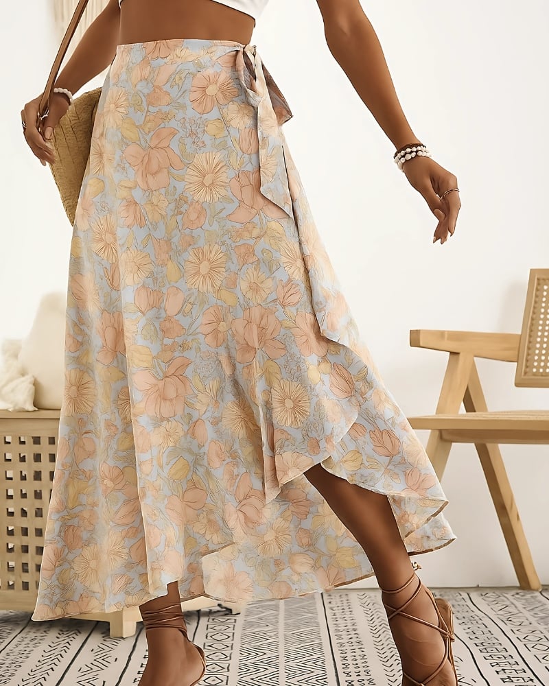Asymmetrical Boho Skirt