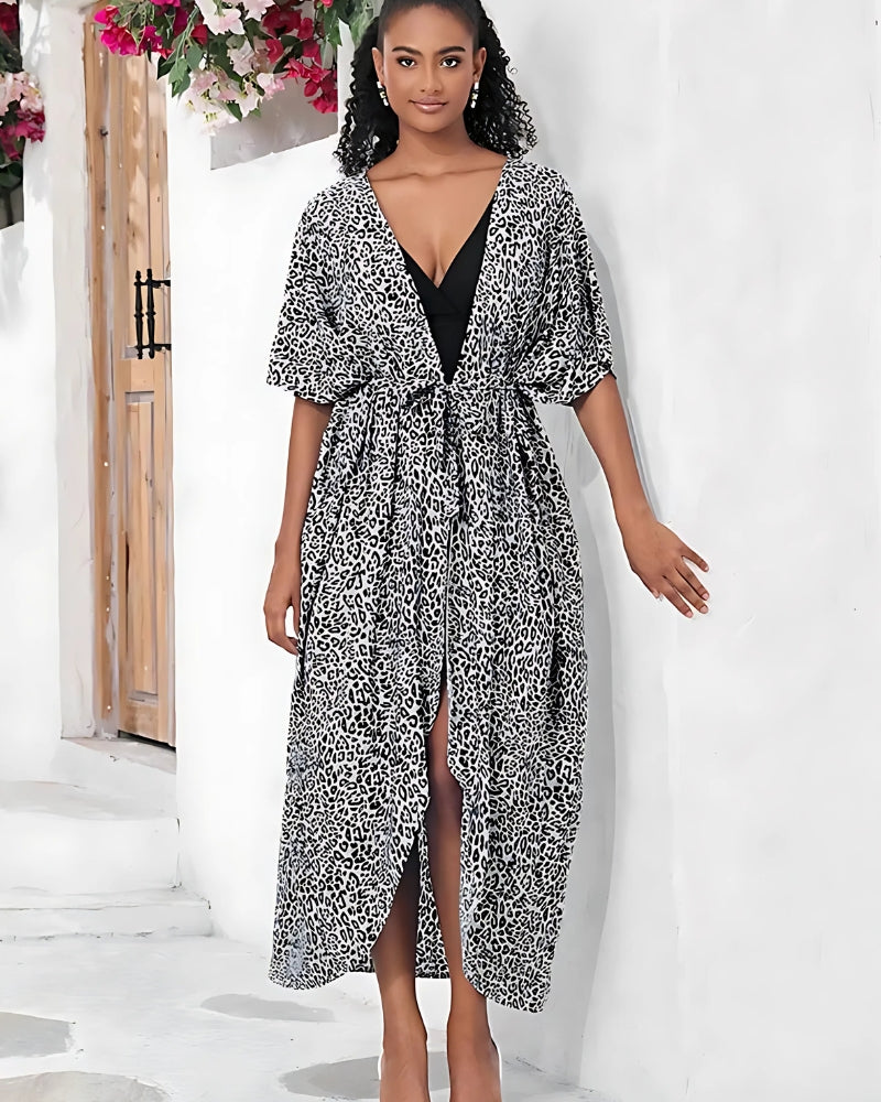 Long Boho Kimono