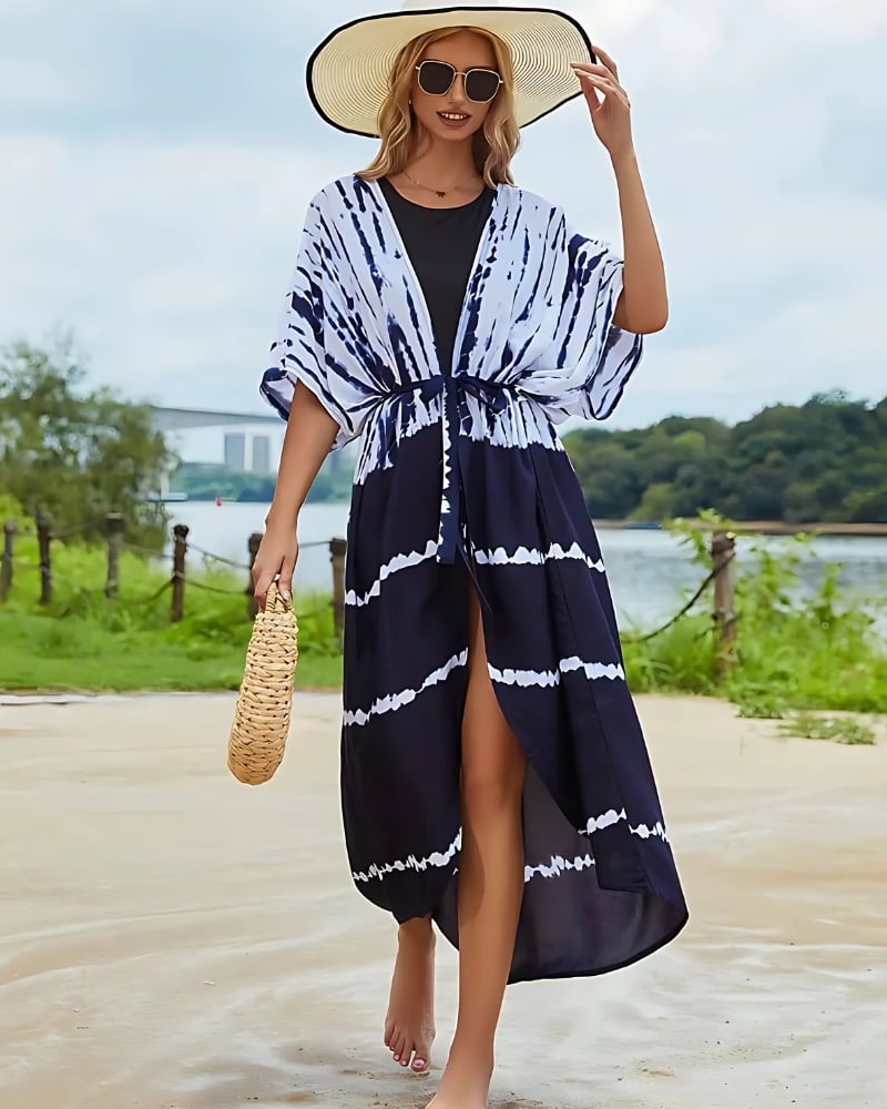 Long Boho Kimono
