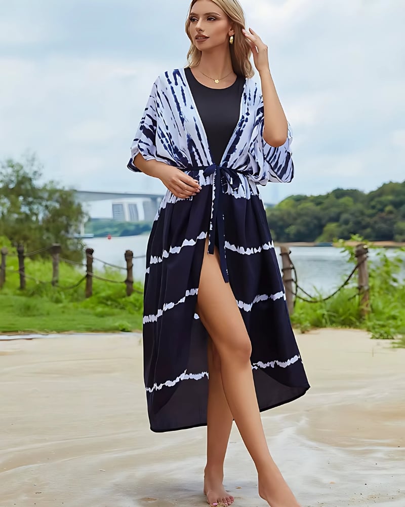 Long Boho Kimono