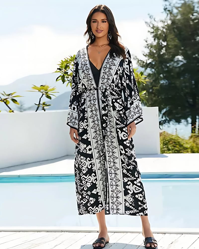 Long White Kimono