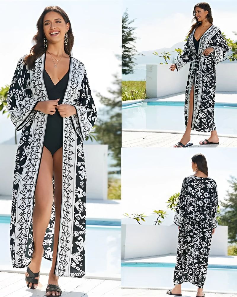 Long White Kimono
