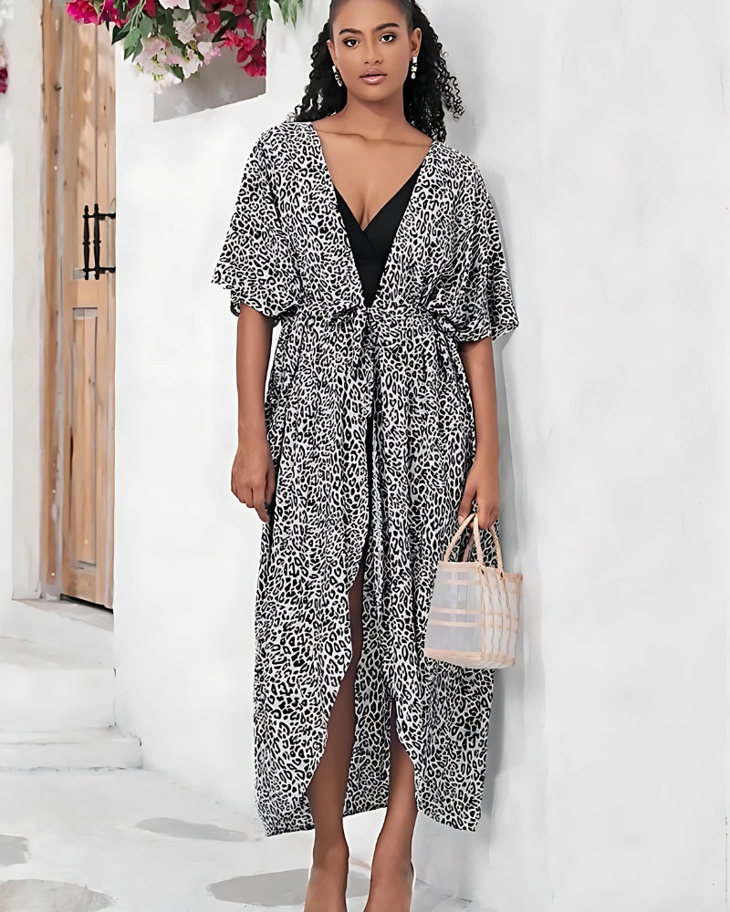 Long Boho Kimono