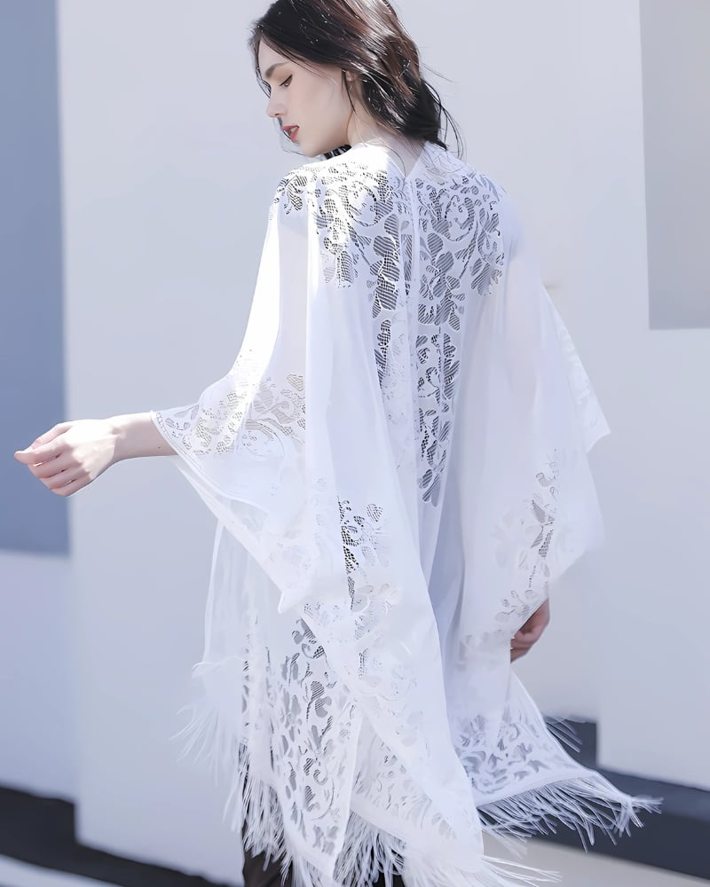 Short Kimono Black