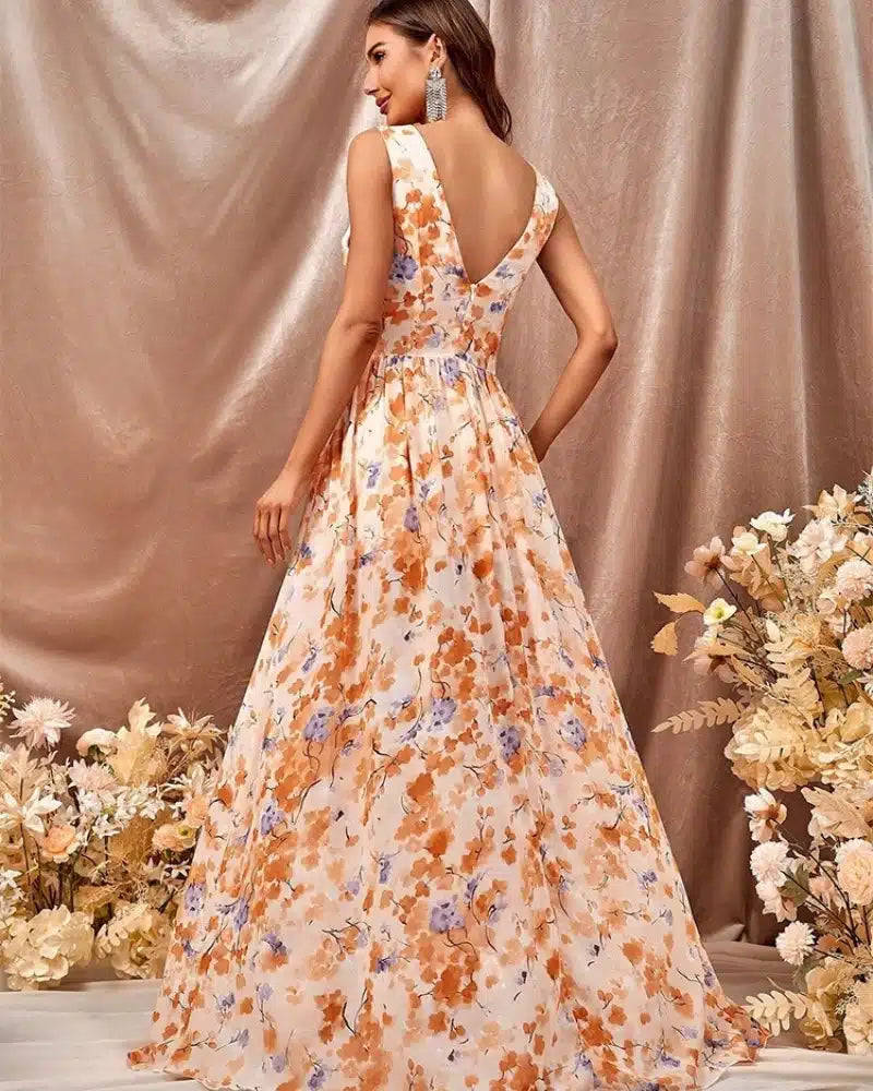 Flowy Formal Wedding Guest Dress