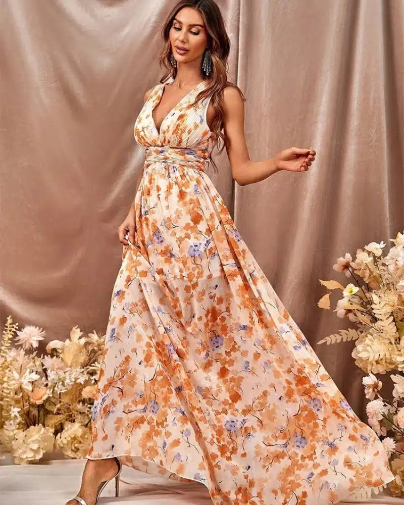 Flowy Formal Wedding Guest Dress