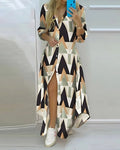 Boho Maternity Maxi Dress
