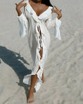 Ruffle Kimono