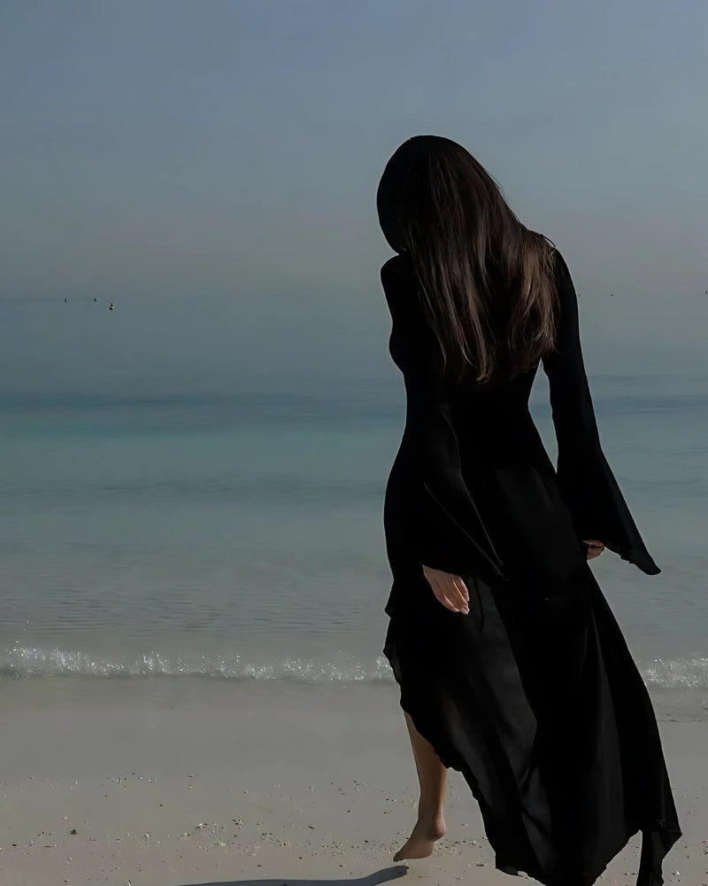 Ruffle Kimono