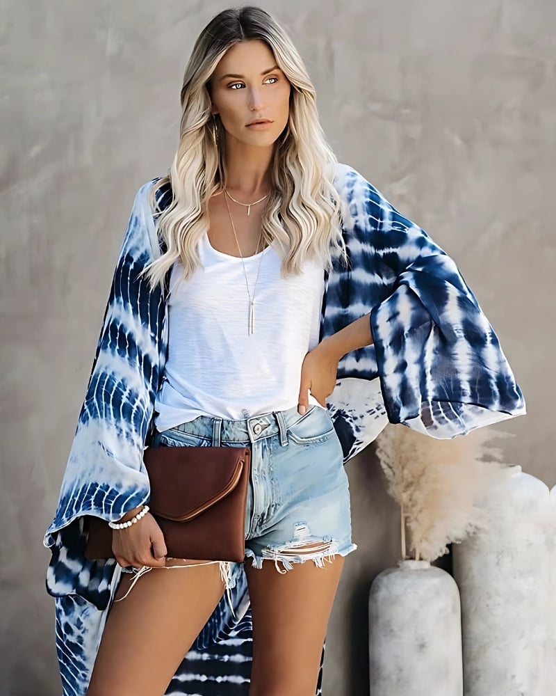 Tie Dye Kimono