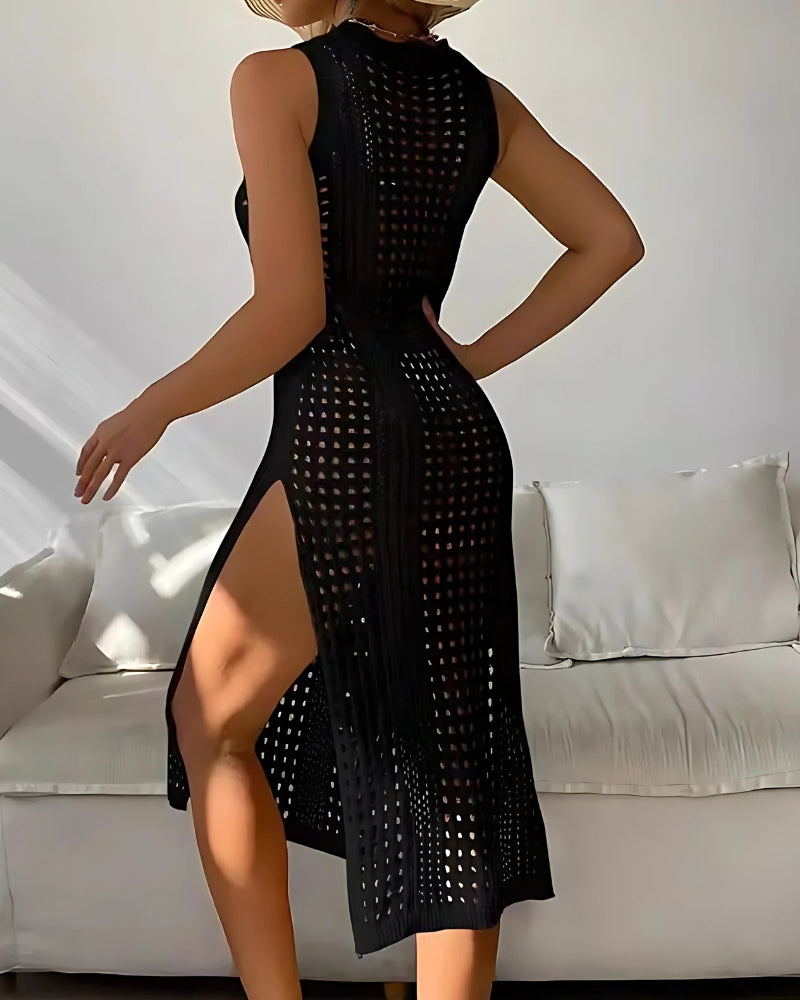 Crochet Knit Dress