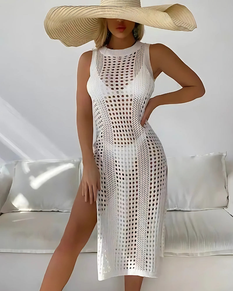 Crochet Knit Dress
