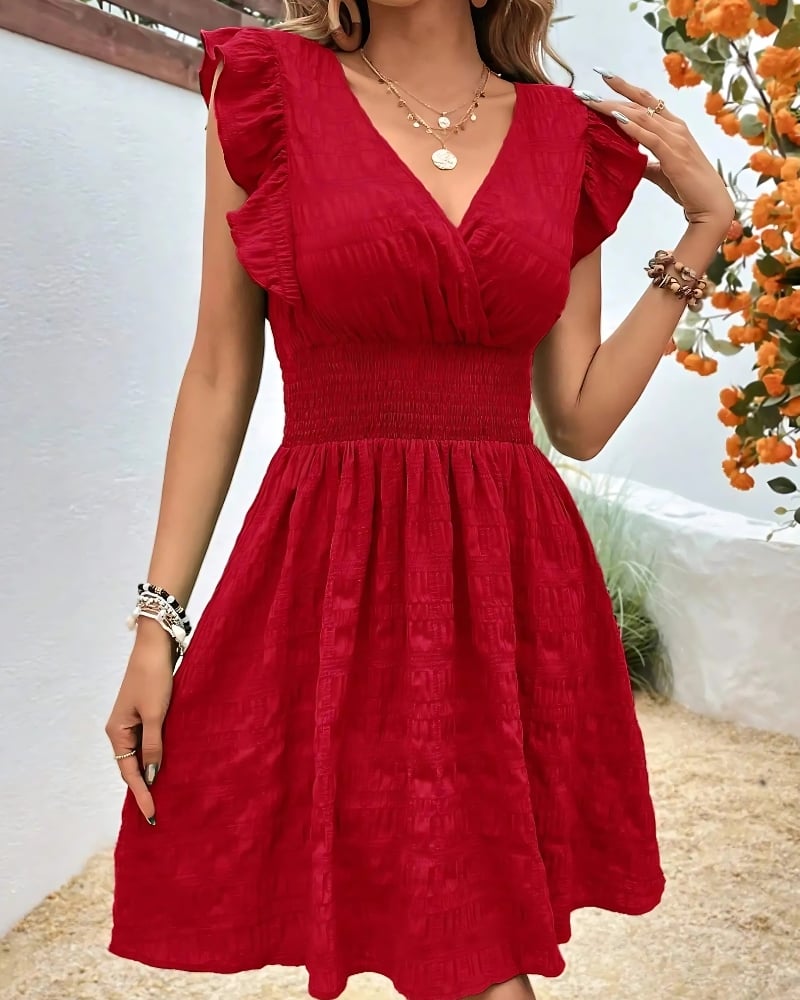 Boho Summer Dress Short
