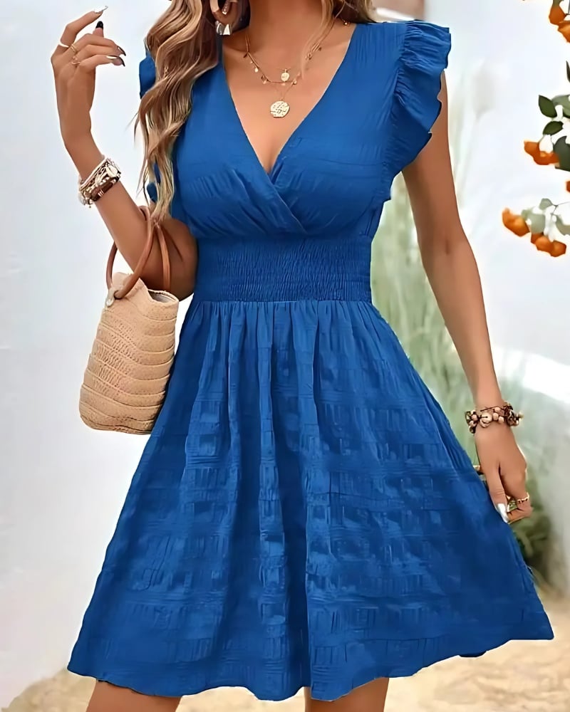 Boho Summer Dress Short