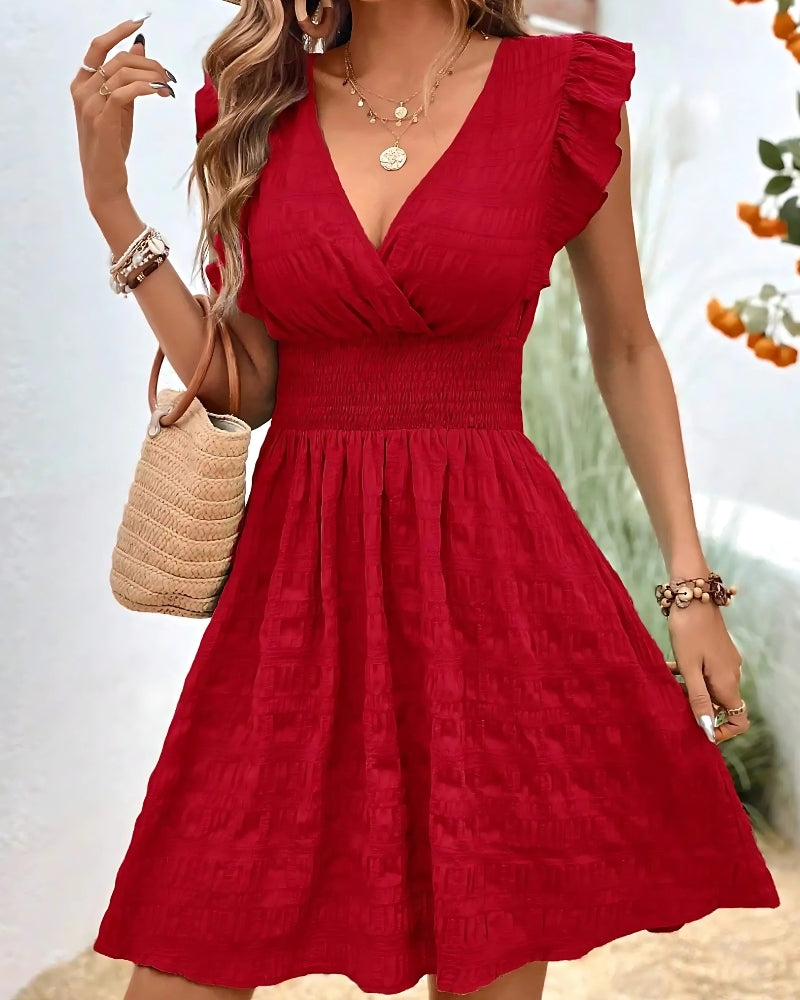 Boho Summer Dress Short