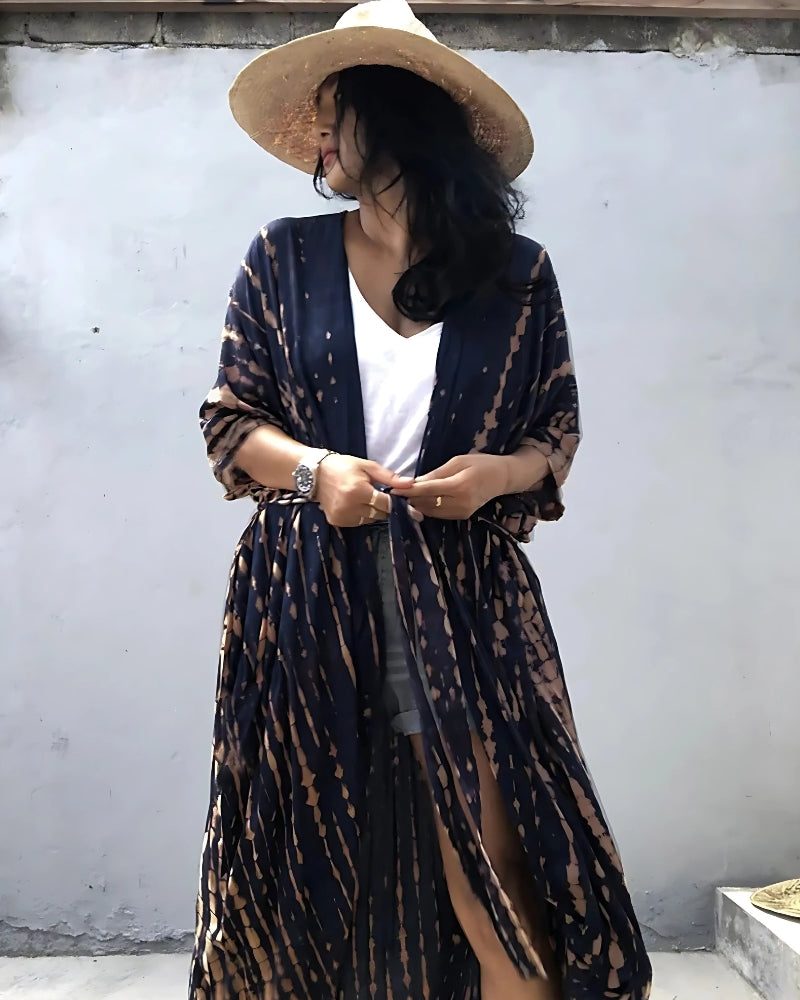 Brown Kimono