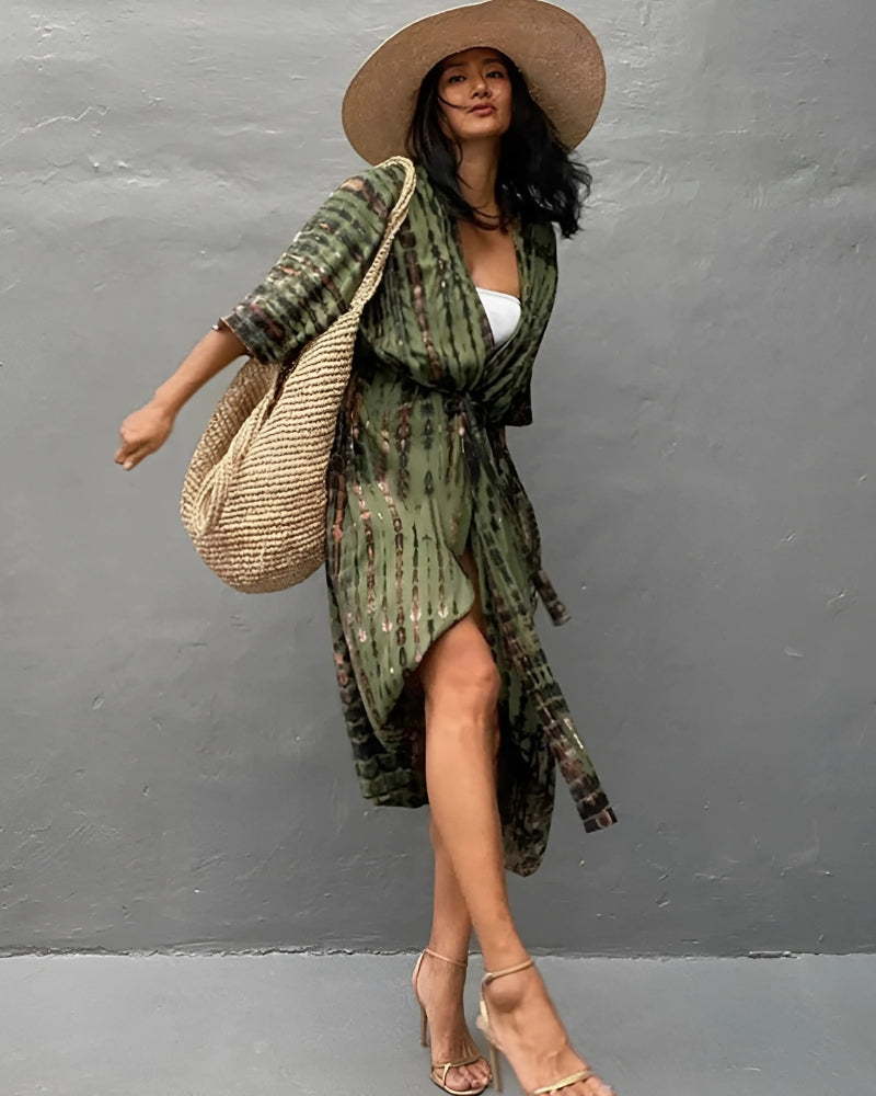 Brown Kimono