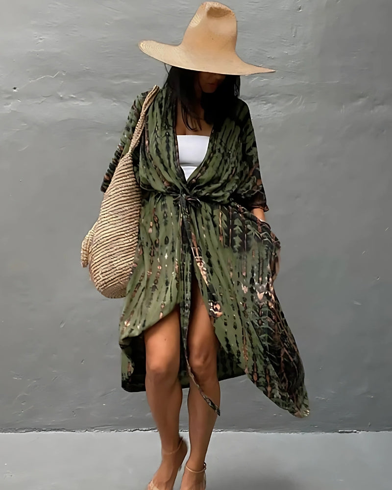 Brown Kimono