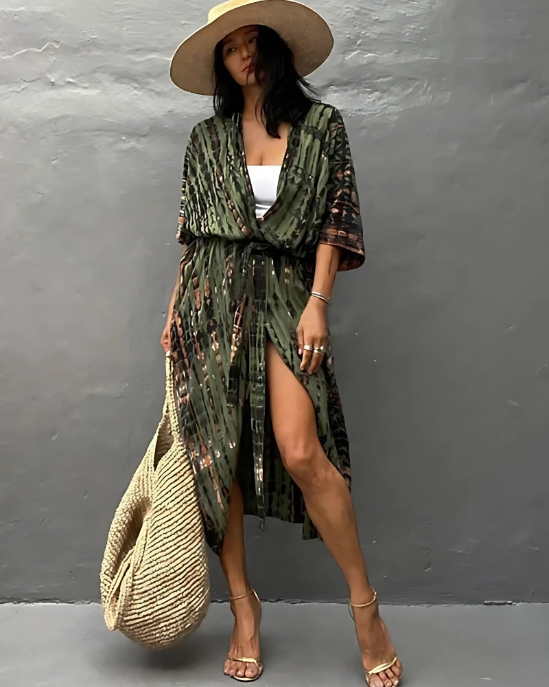 Brown Kimono