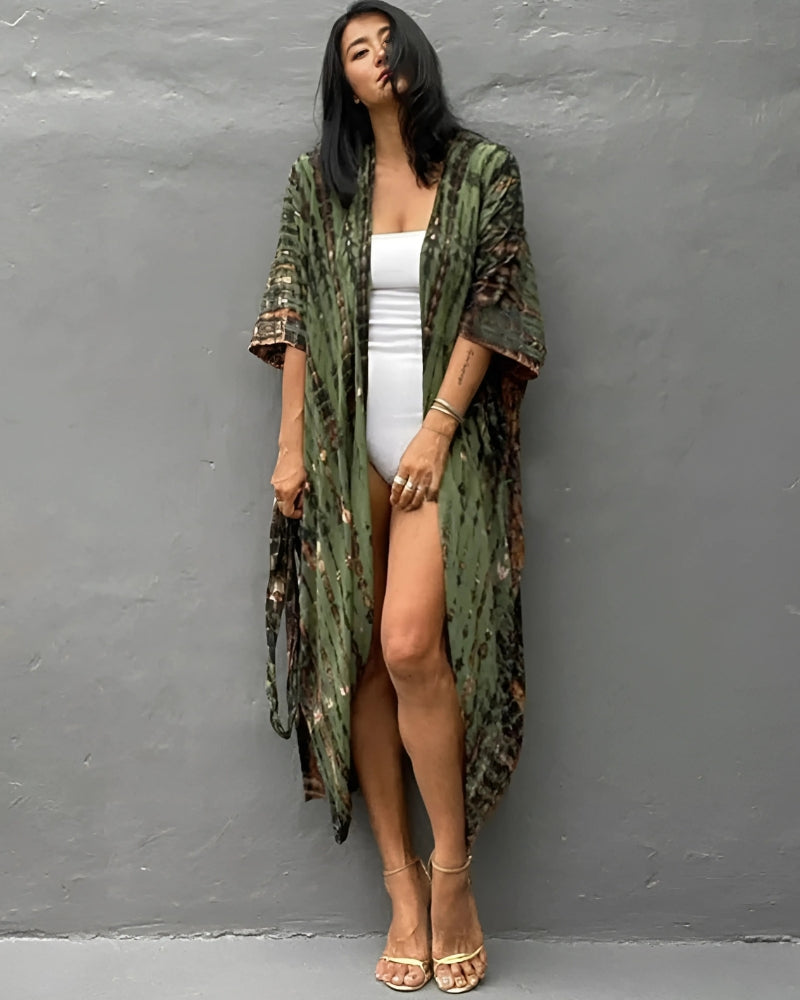 Brown Kimono