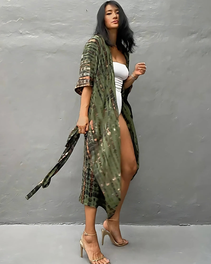 Brown Kimono