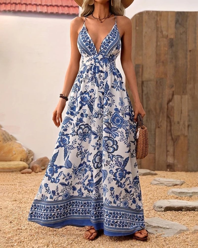 Flowy Maxi Dress for Beach
