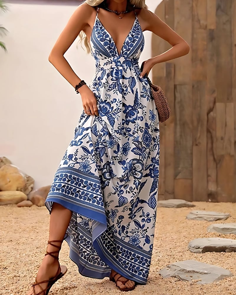 Flowy Maxi Dress for Beach