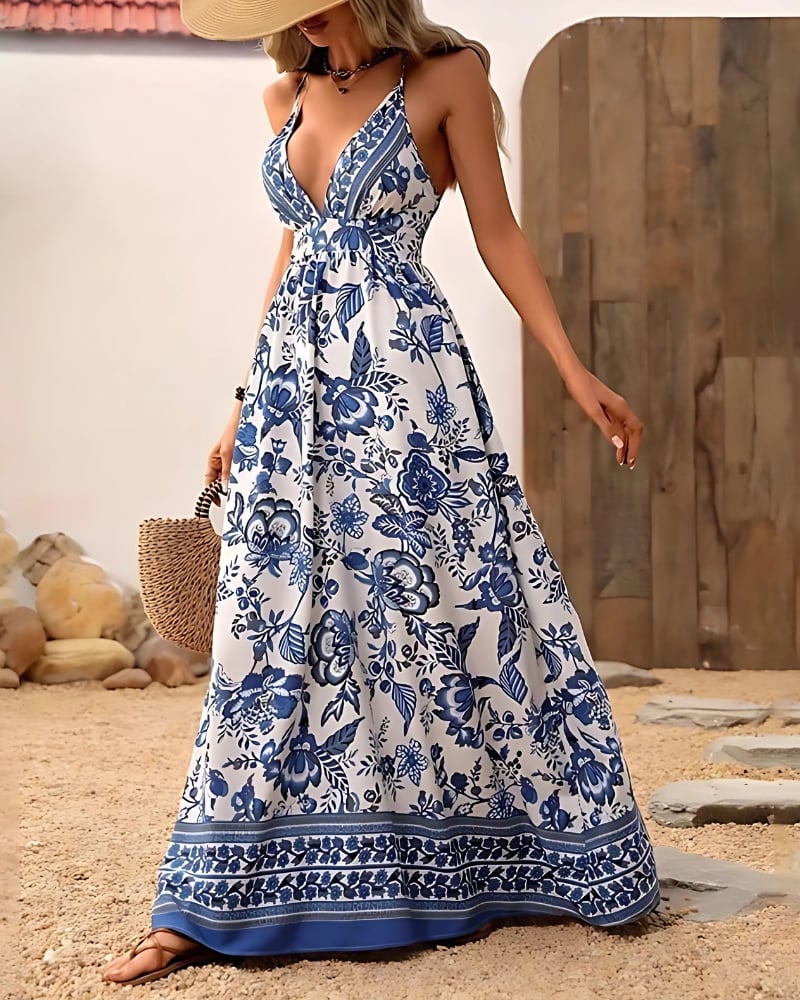 Flowy Maxi Dress for Beach