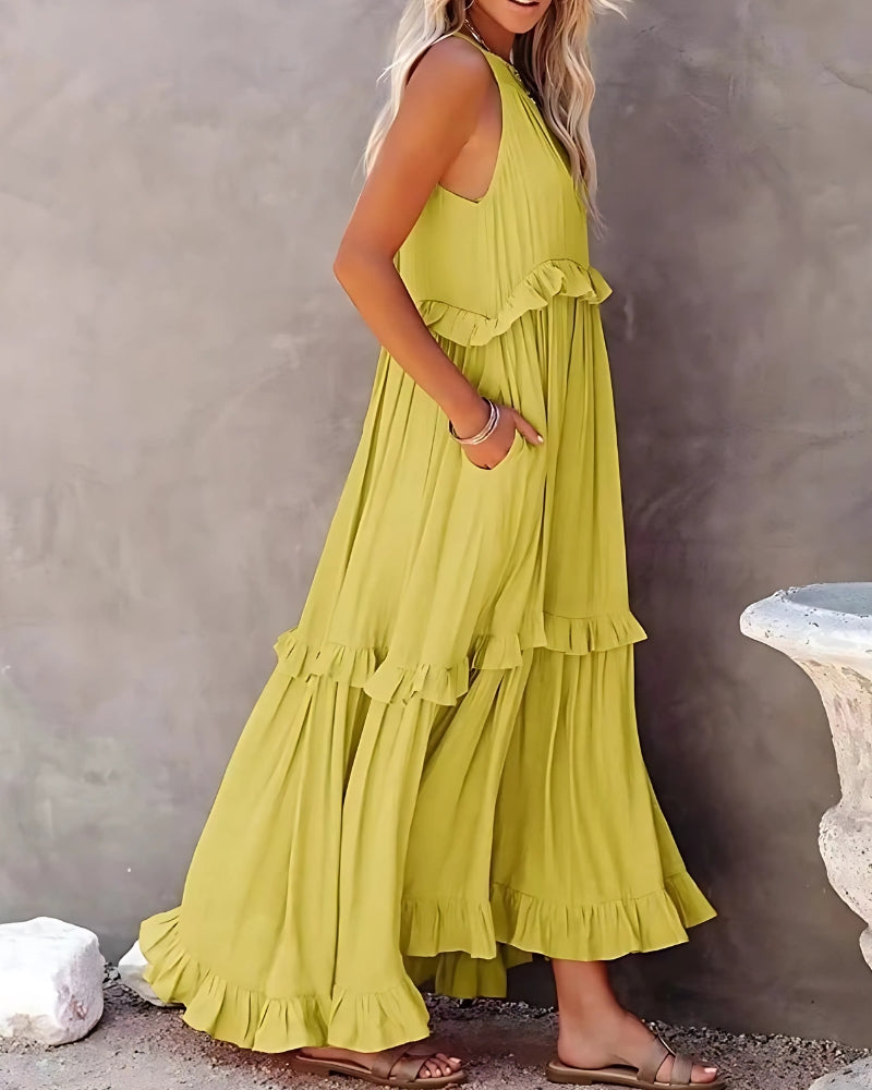 Tiered Maxi Sundress