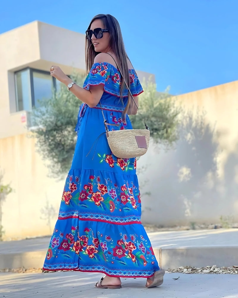 Ruffle Tiered Maxi Dress