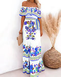 Ruffle Tiered Maxi Dress