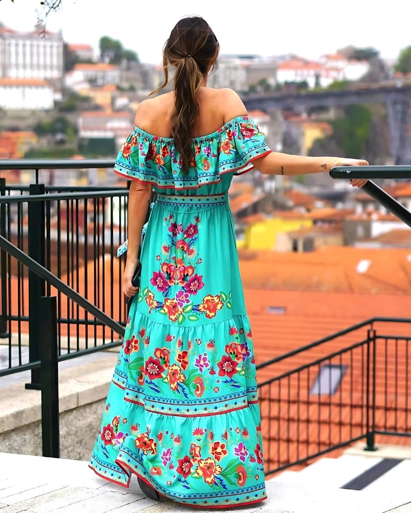 Ruffle Tiered Maxi Dress