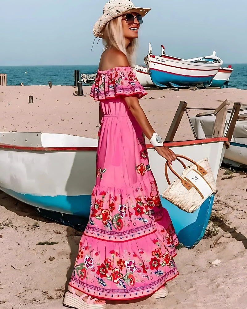 Ruffle Tiered Maxi Dress
