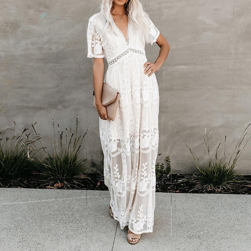 Flowy Maxi Dress for Wedding