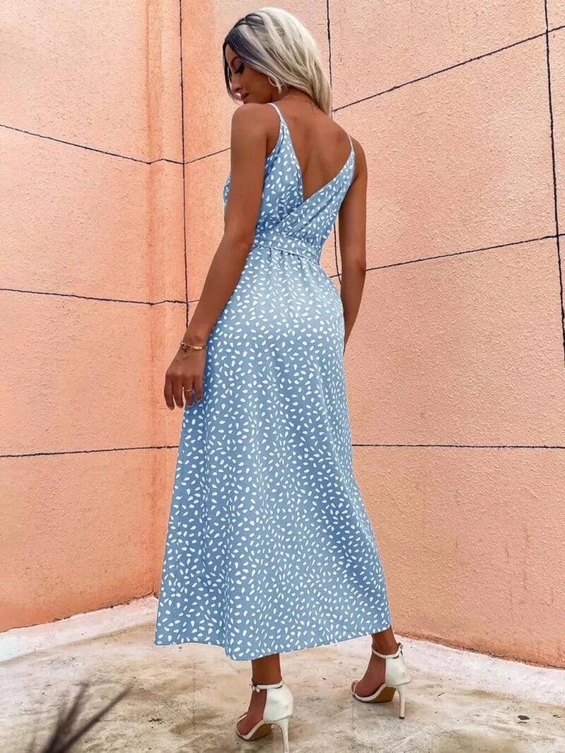 Bohemian Maxi Wrap Dress