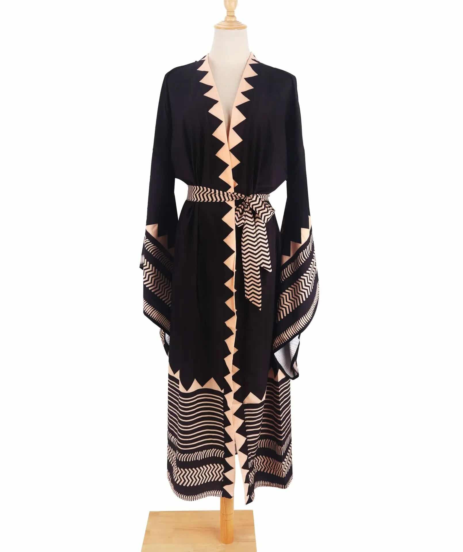 Black and White Dress Flowy