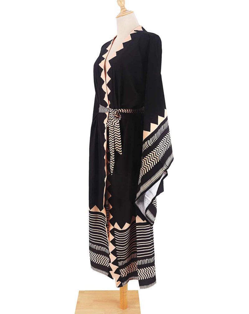 Black and White Dress Flowy