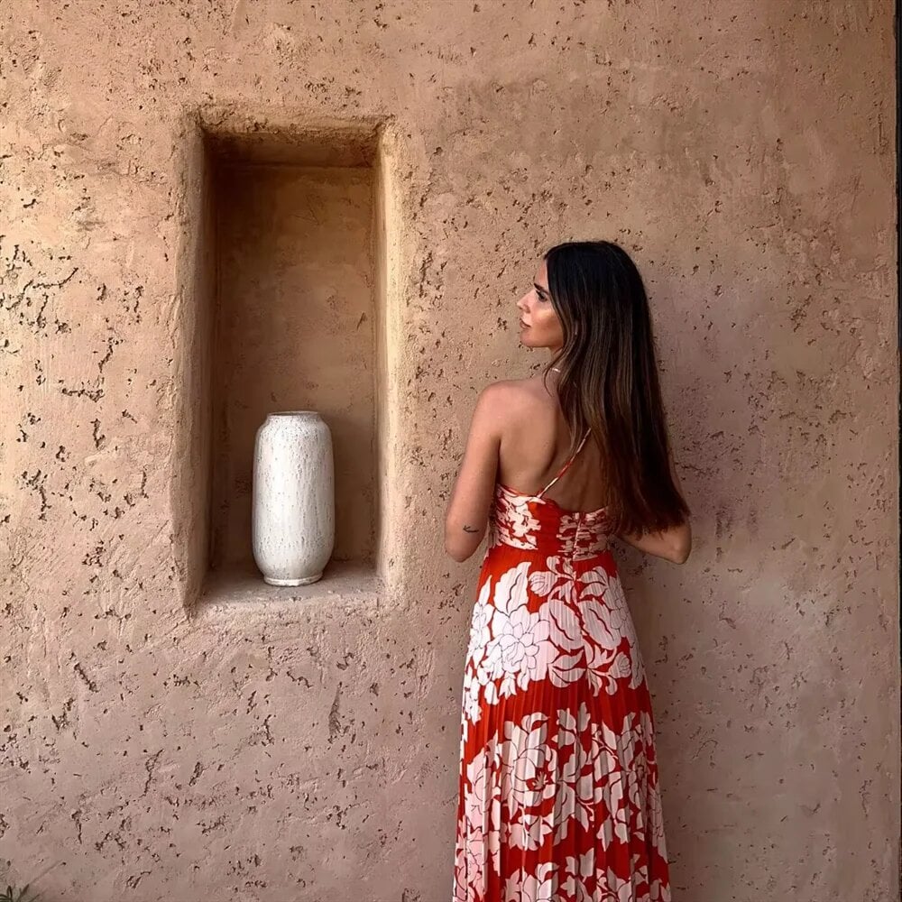 Boho Maxi Dress Winter