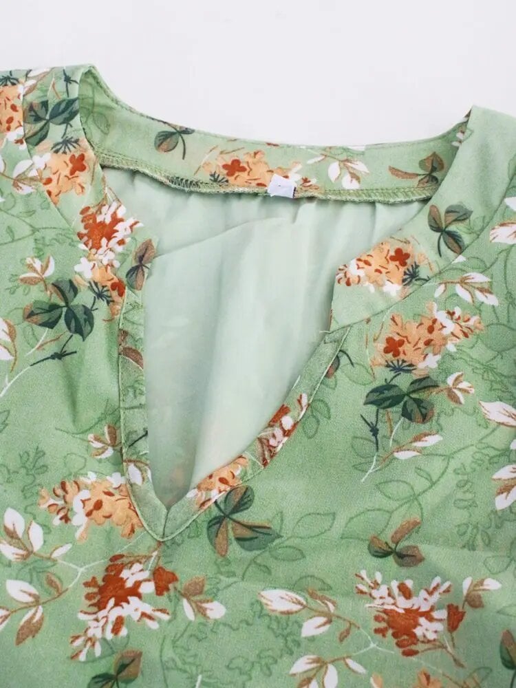 Cream Bohemian Maternity Dress