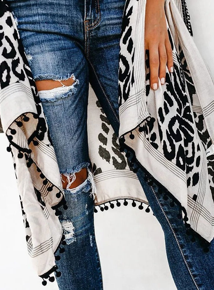 Blue Kimono Cardigan