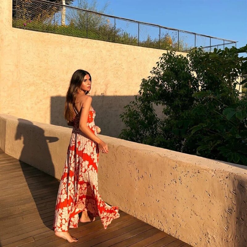 Boho Maxi Dress Winter