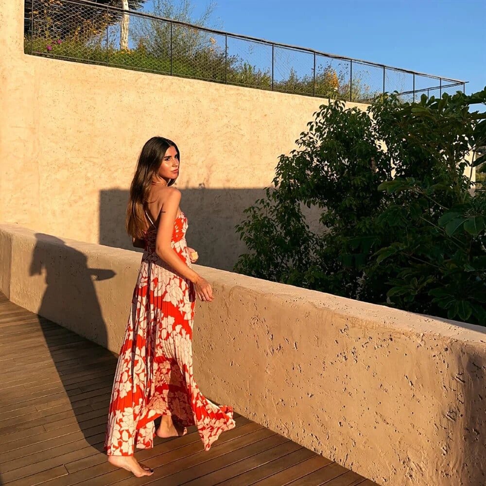 Boho Maxi Dress Winter