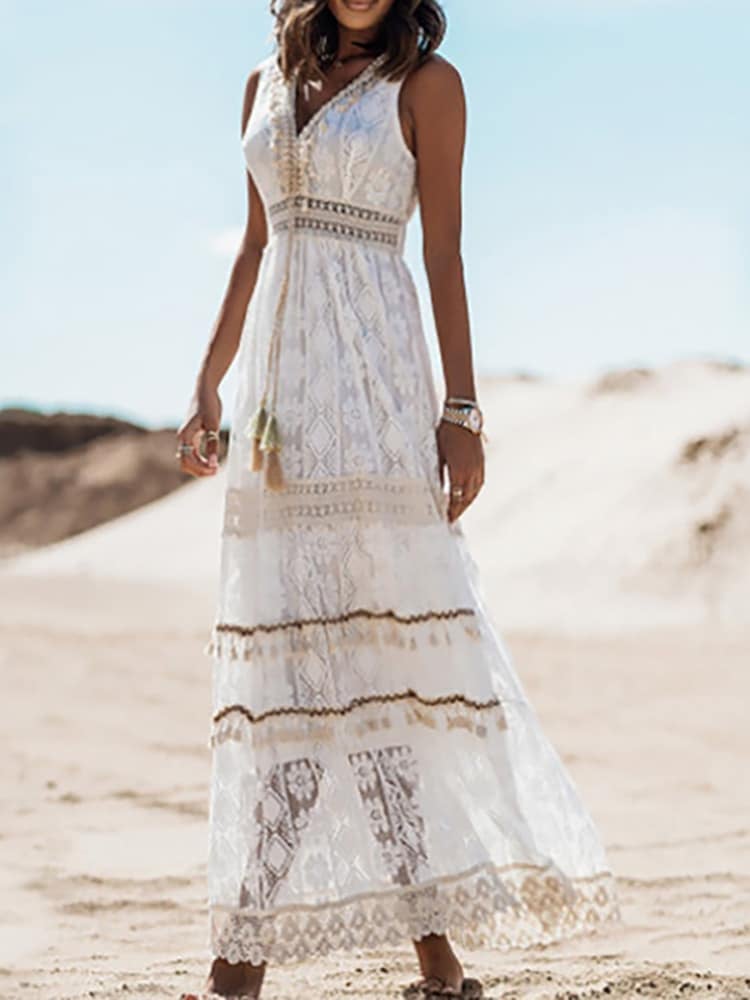 Flowy Dress for Beach Wedding Guest