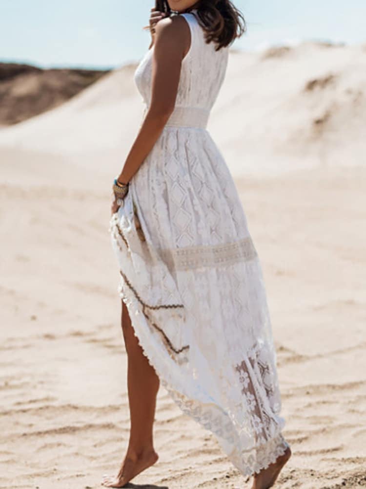 Flowy Dress for Beach Wedding Guest